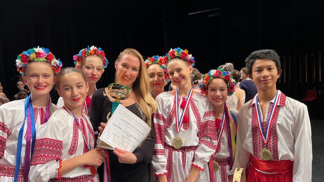 Eleves concours international jeunes danseurs